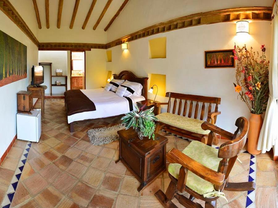 Hotel Boutique La Espanola ビージャ・デ・レイバ エクステリア 写真